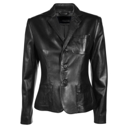 Leather Long Jacket